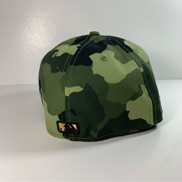 Tampa Bay Rays New Era Fitted Cap Veterans Day - Picture 4 of 5